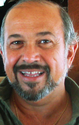 A portrait of photographer Rafael Rodríguez